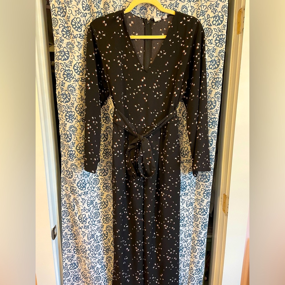 Gap patterned jumpsuit size 2